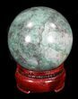Aventurine (Green Quartz) Sphere - Glimmering #32156-1